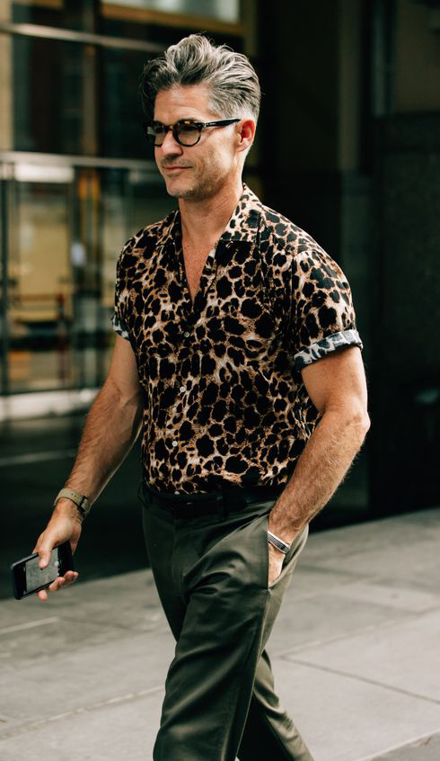 animal print para homens