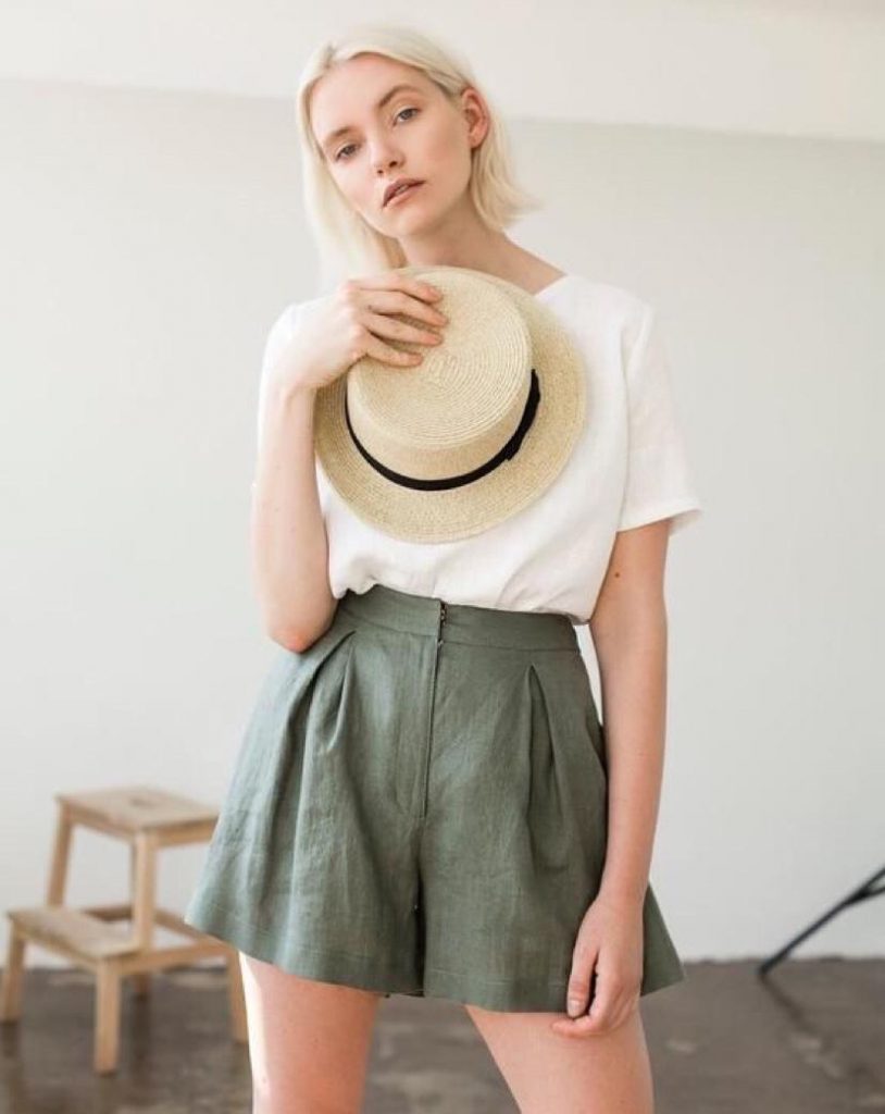 shorts alfaiataria