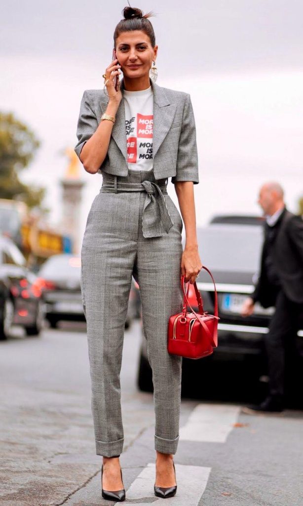 blazer cropped