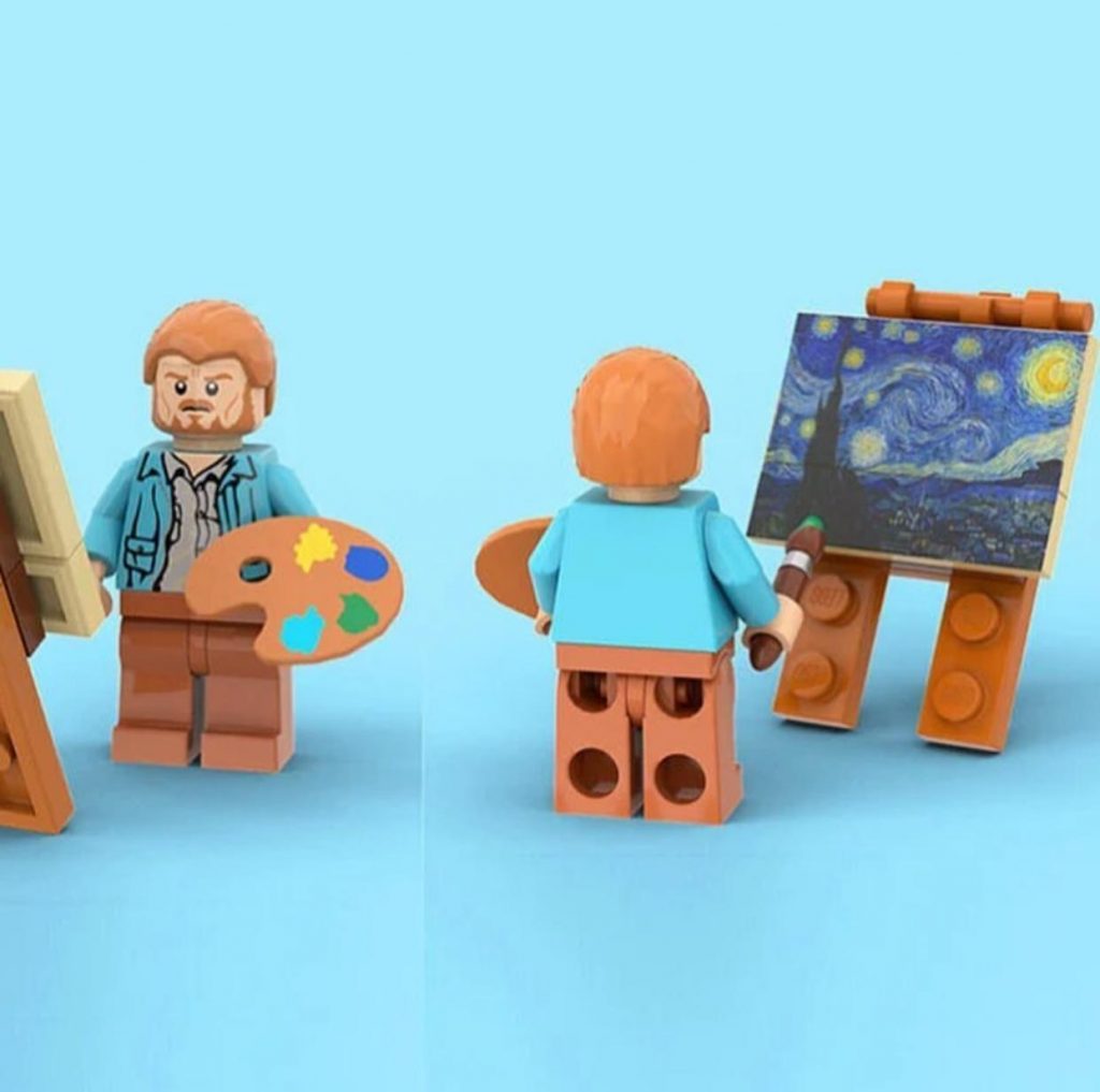 projeto criado por truman cheng, noite estrelada por Van Gogh