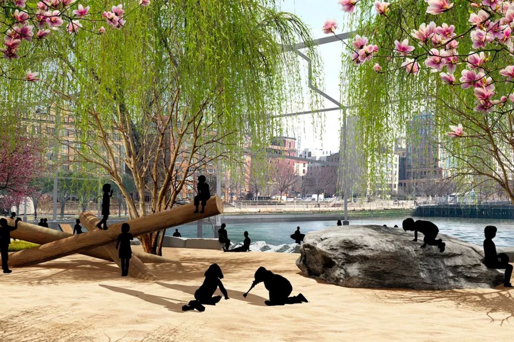 projeto de praia em ny deverá ter início de construção ainda esse ano