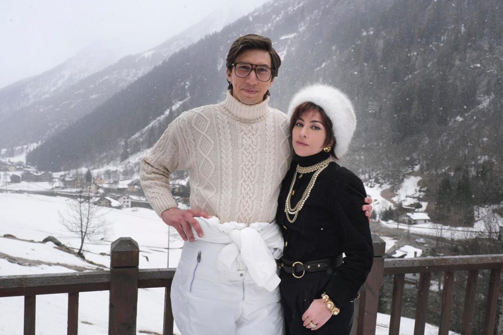 lady gaga e adam driver em novo filme house of gucci