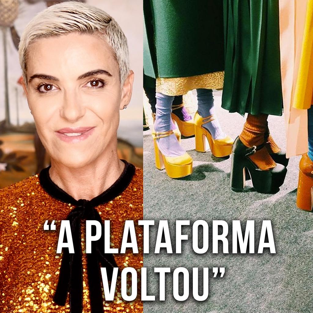 vídeo sapato plataforma