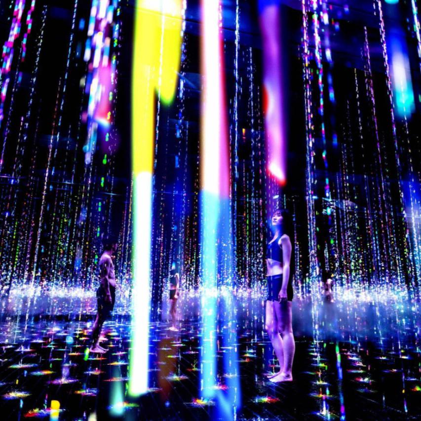 teamlab em tóquio