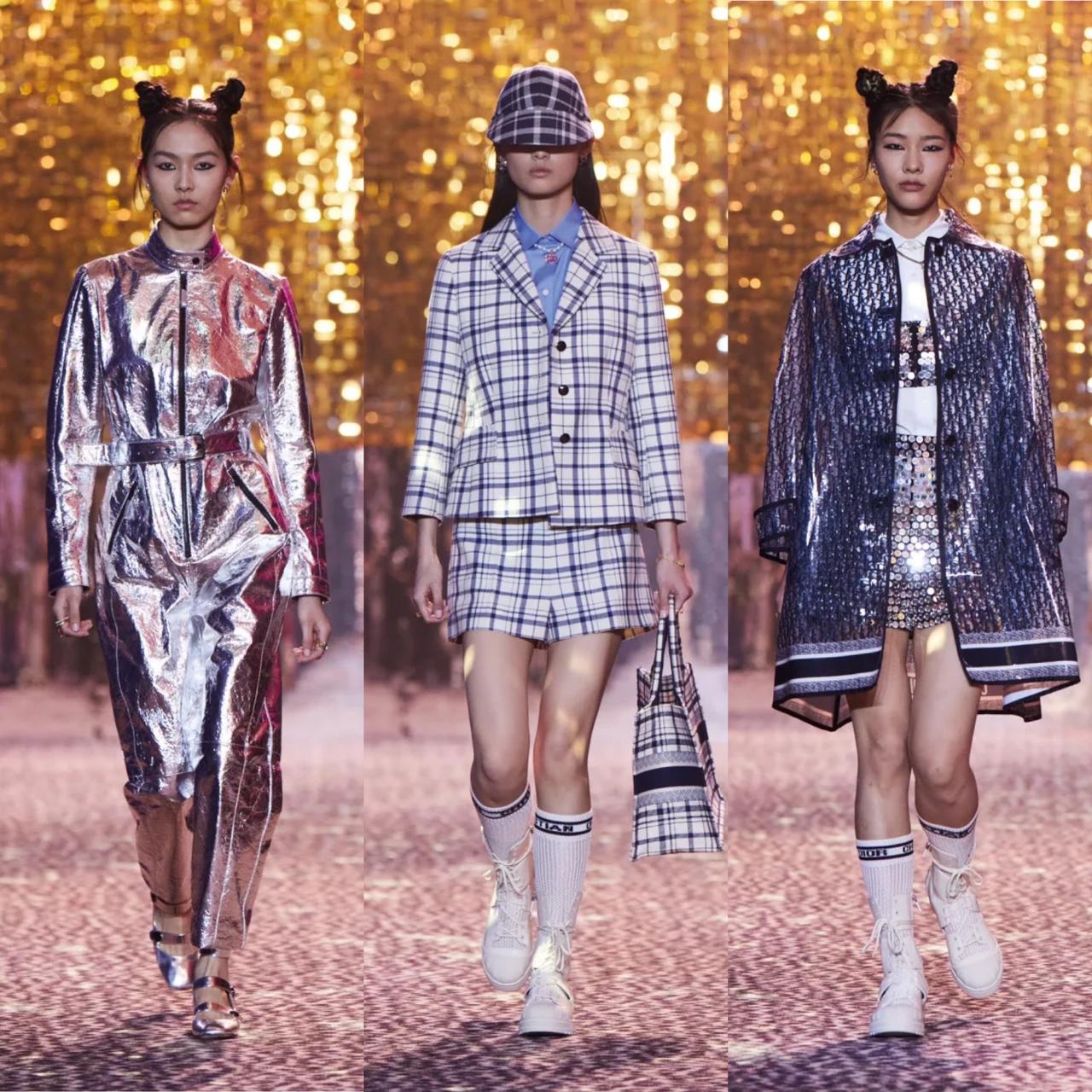 desfile dior em xangai 2021