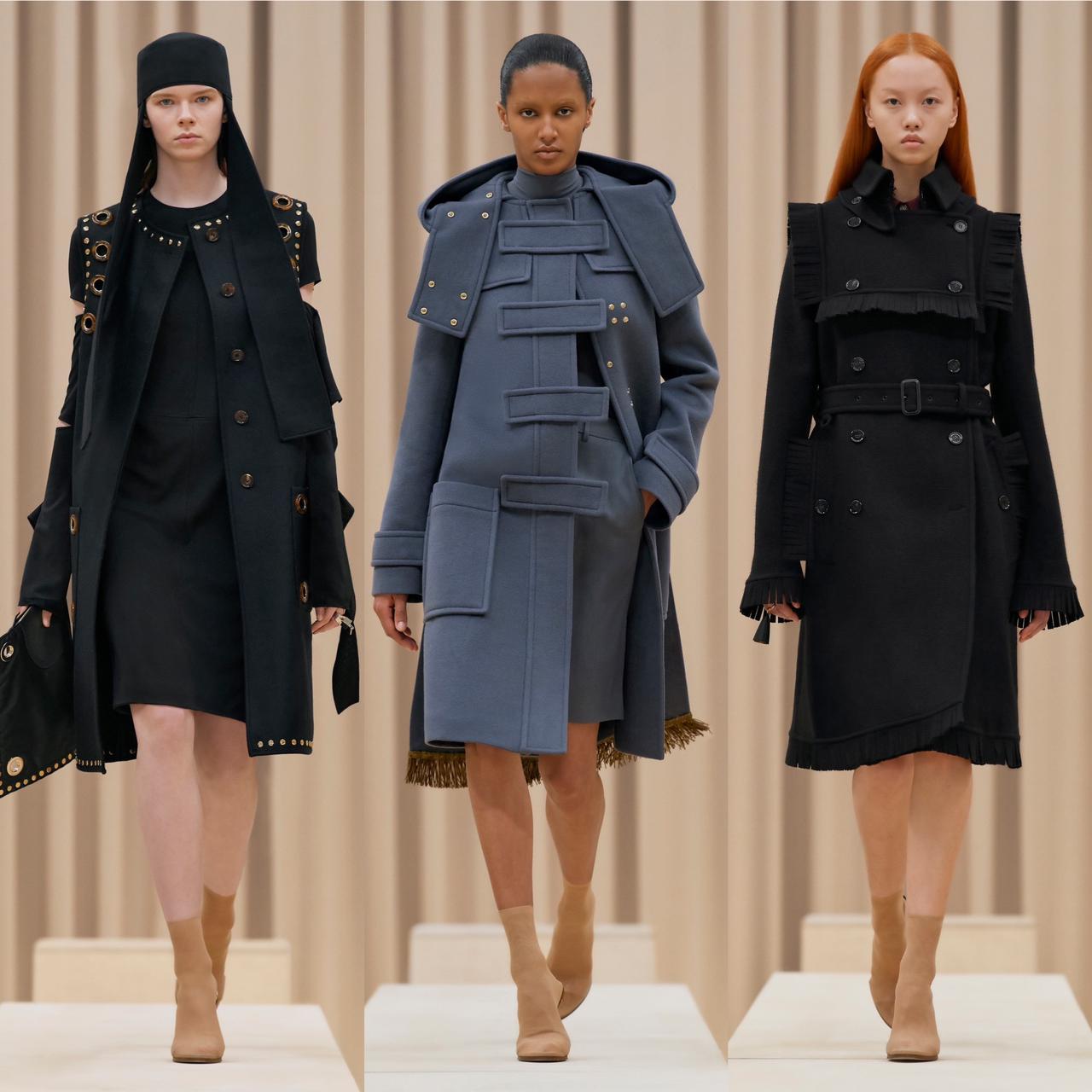 nova coleção outono inverno da burberry
