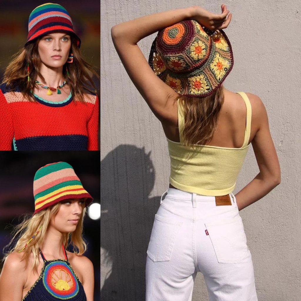 tendência de moda bucket hat