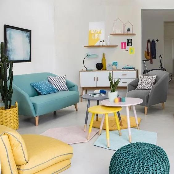 decoração retrô