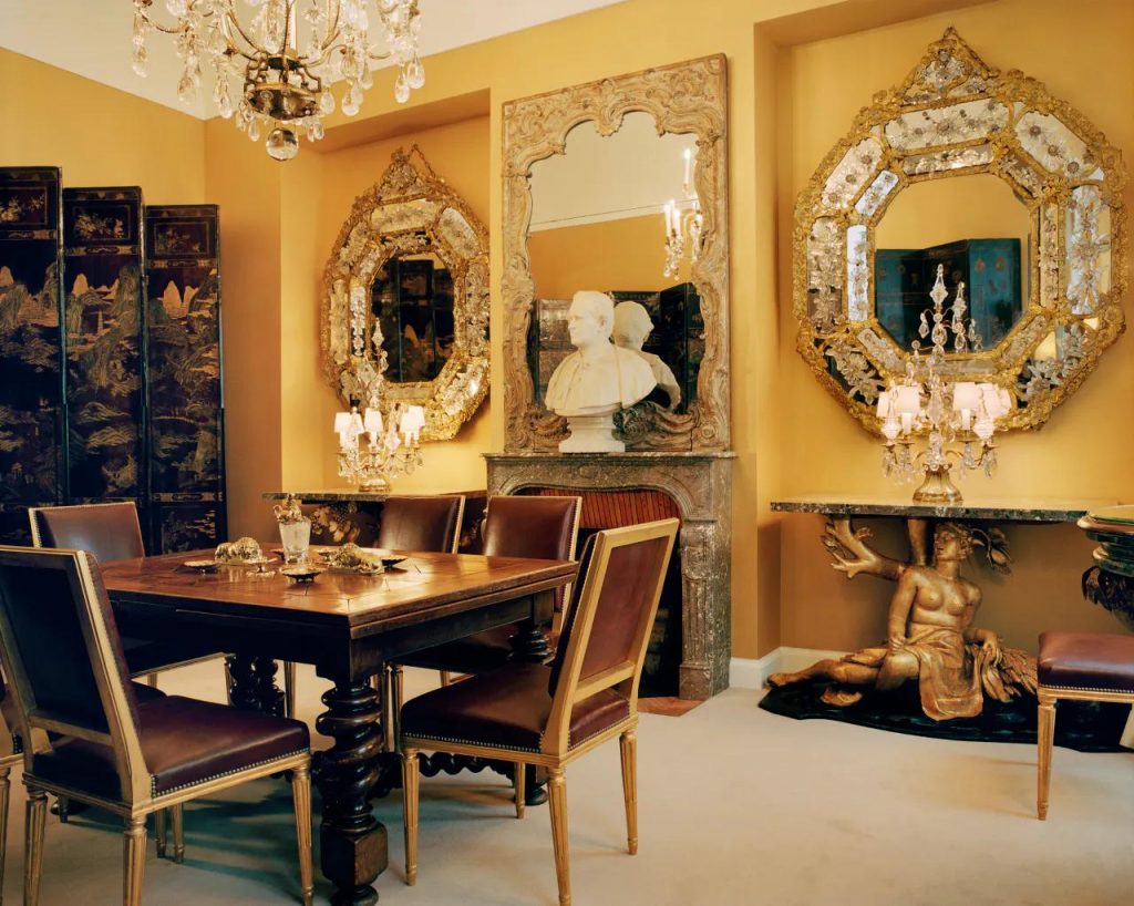 apartamento de gabrielle chanel no 2º piso da loja de paris