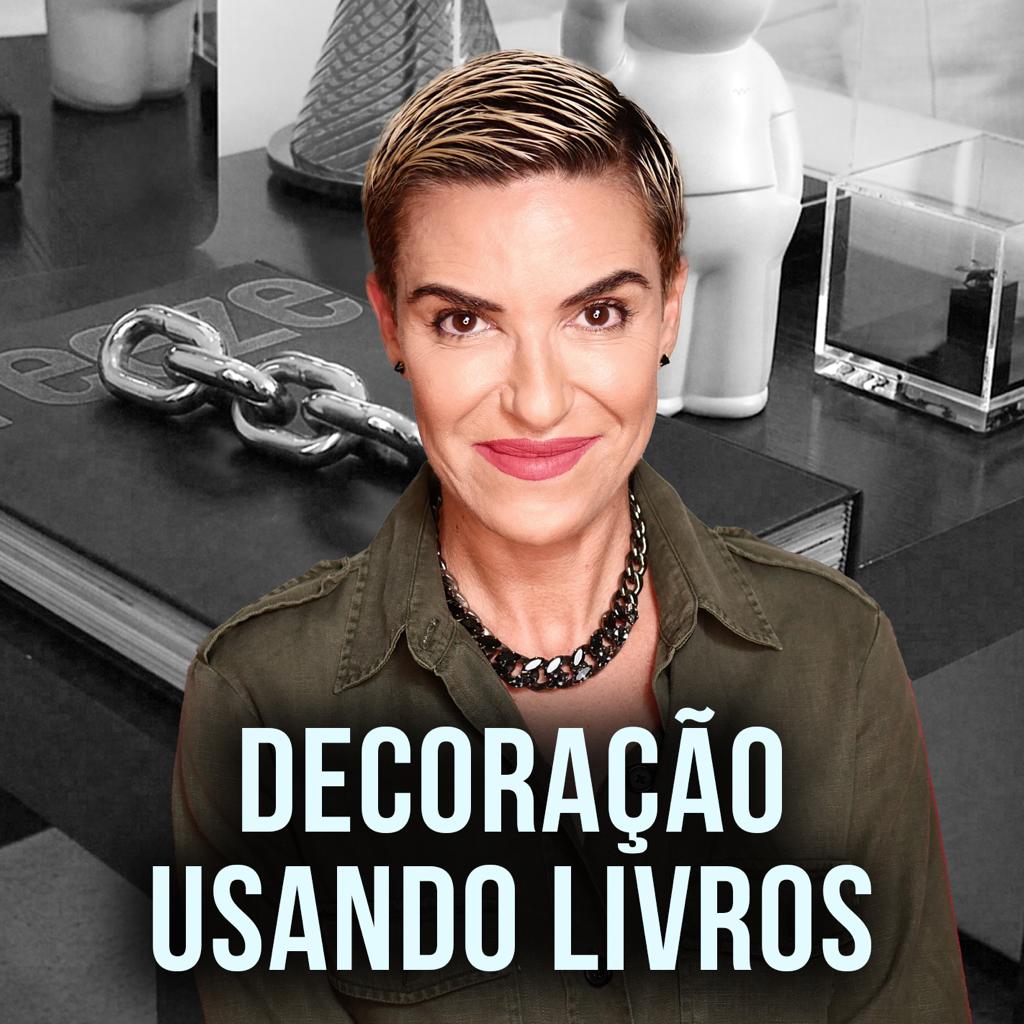 novo vídeo livros na decoração