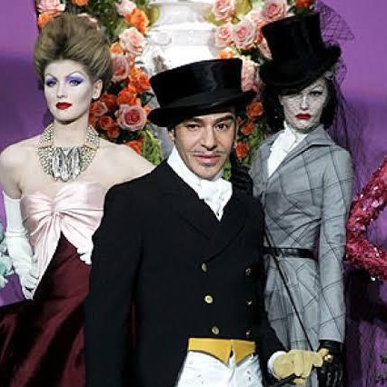 leilão john galliano e dior