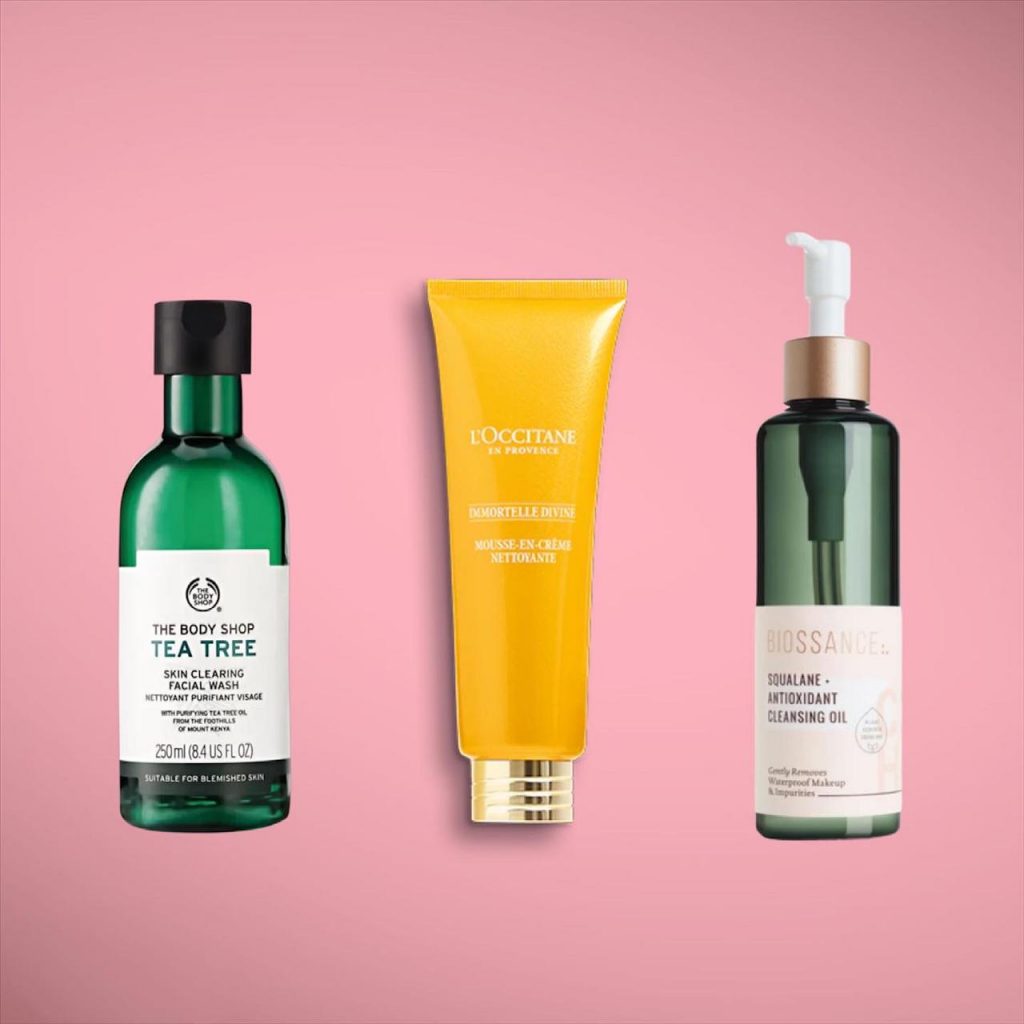 os melhores limpadores faciais para seu skincare