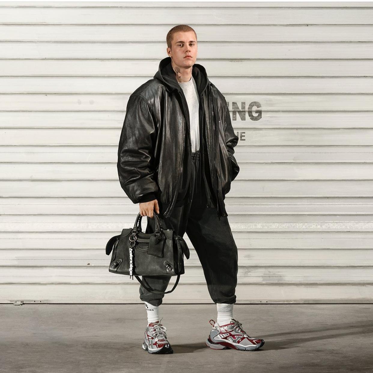 justin bieber e balenciaga