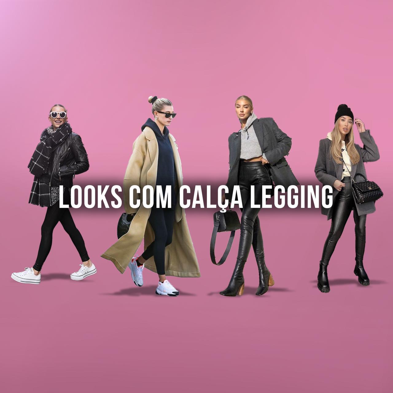 looks com calça legging