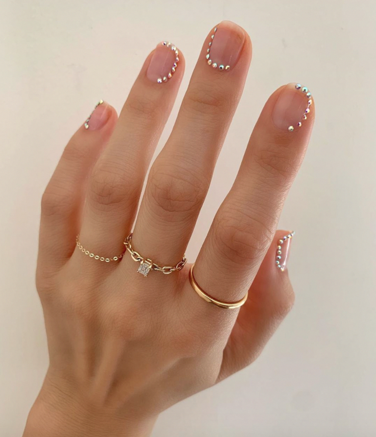 adesivos para as unhas