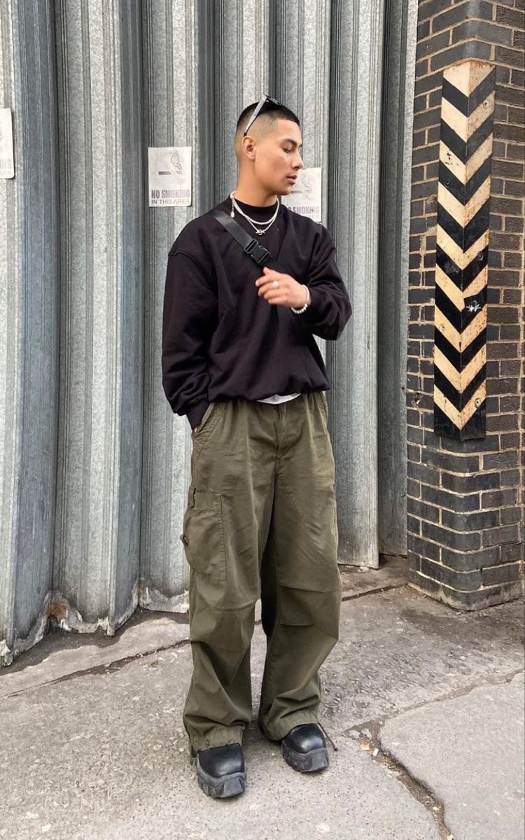 A calça cargo na moda masculina