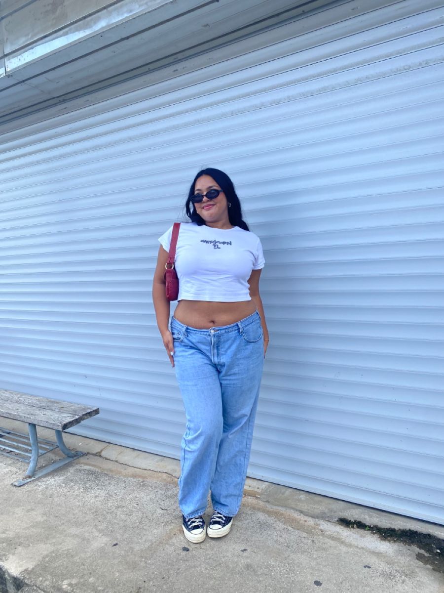 calça oversized