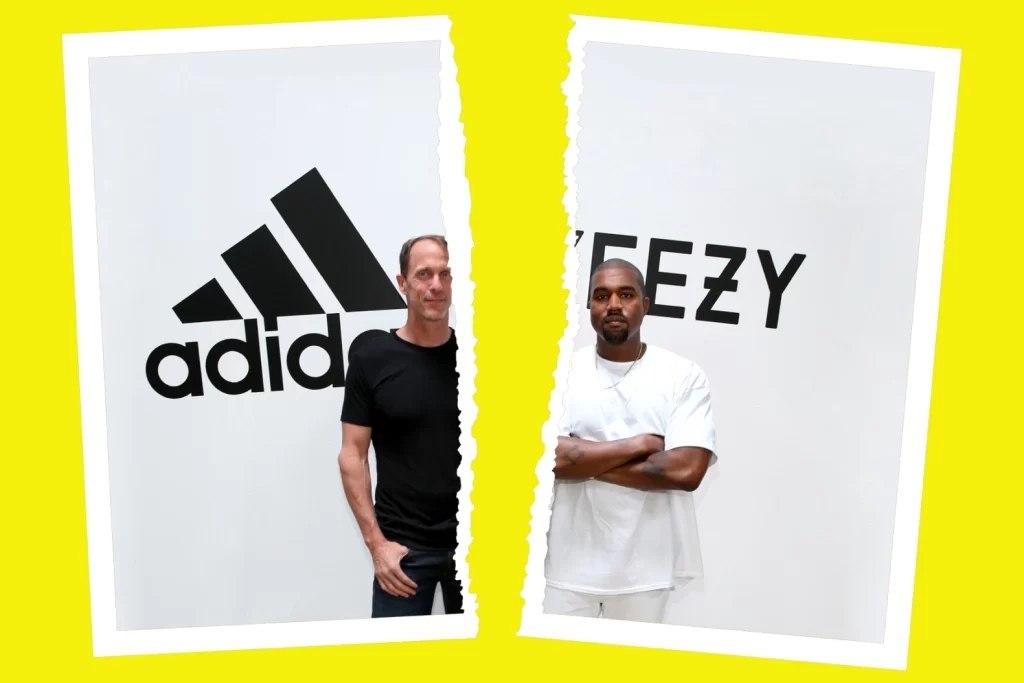 adidas rompe com kanye west