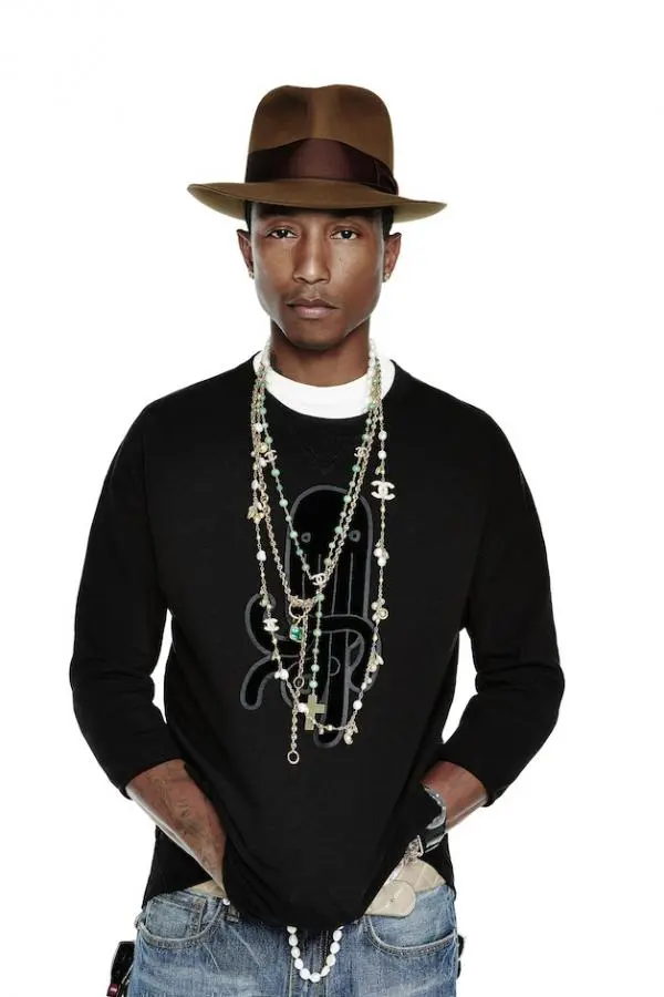 Pharell Williams leiloa roupas e acessórios de sua coleção pessoal