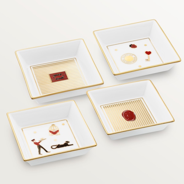 Grandes marcas investem em itens de decoração de porcelana