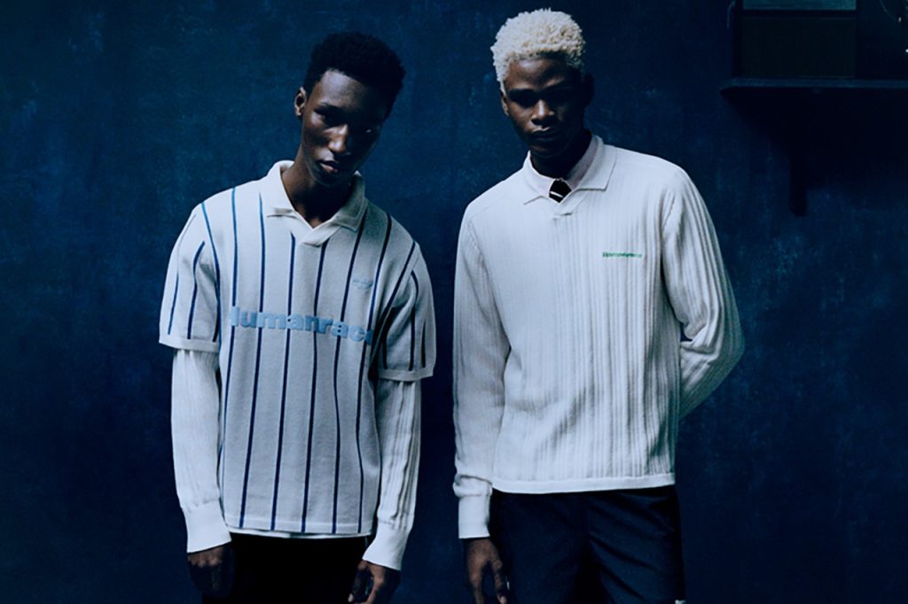 Pharrell divulga a coleção Humanrace com a Adidas