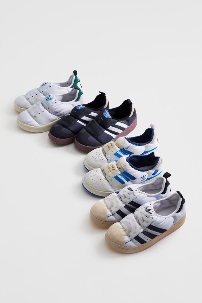 Adidas lança coleção de clássicos em forma de pantufa 