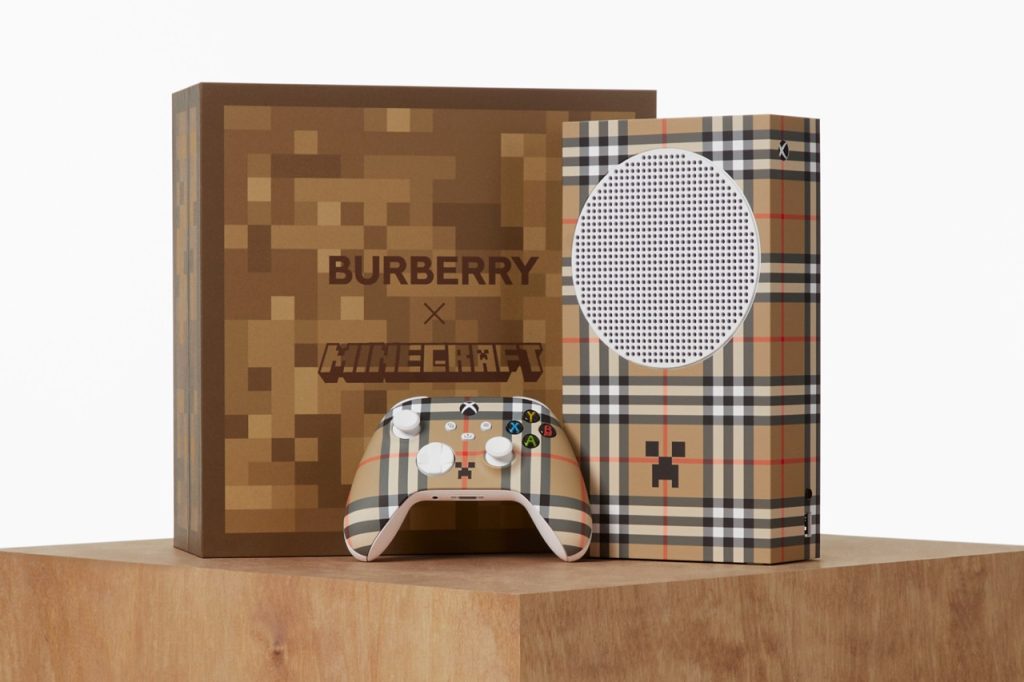 Minecraft e Burberry lançam versão exclusiva do Xbox 