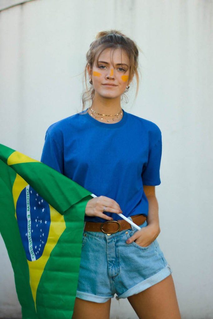 escolha seu look para torcer pelo Brasil
