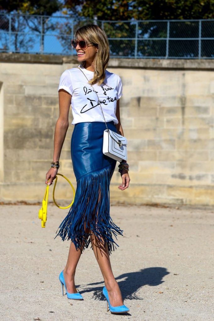 Franjas voltam como protagonistas dos looks de verão 