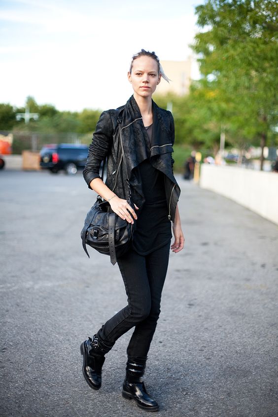 O retorno estiloso das Biker Boots, tendência Outono/Inverno 2023