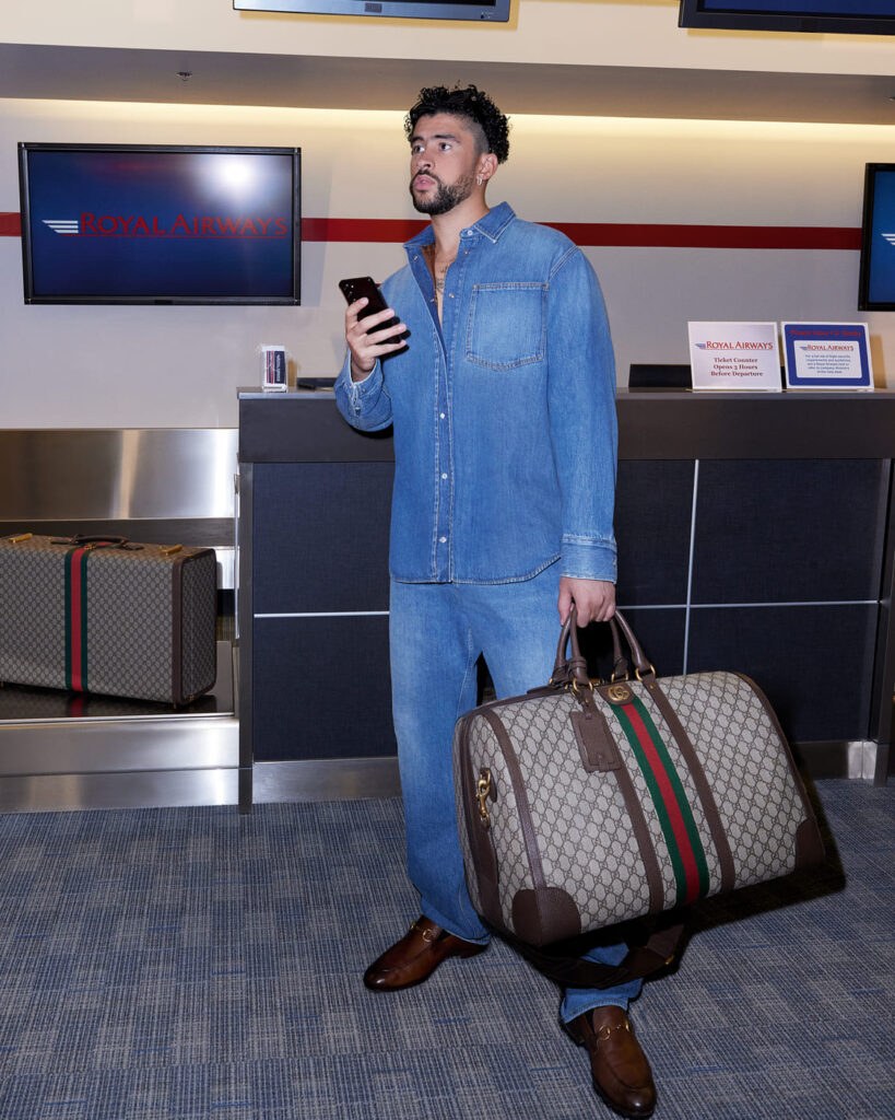 Gucci Valigeria: Kendall Jenner e Bad Bunny reinventam o glamour das viagens