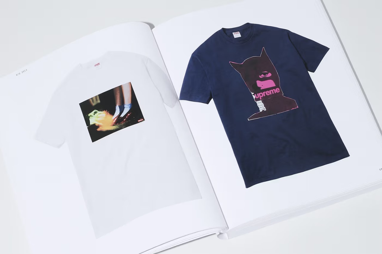 Supreme mergulha na história com o livro "30 Anos: Camisetas 1994-2024"