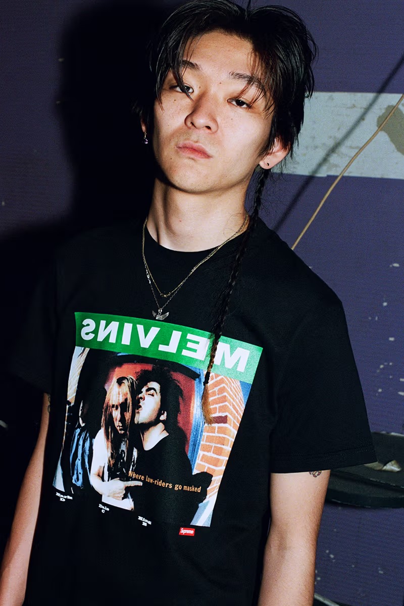 Supreme lança collab com banda Melvins