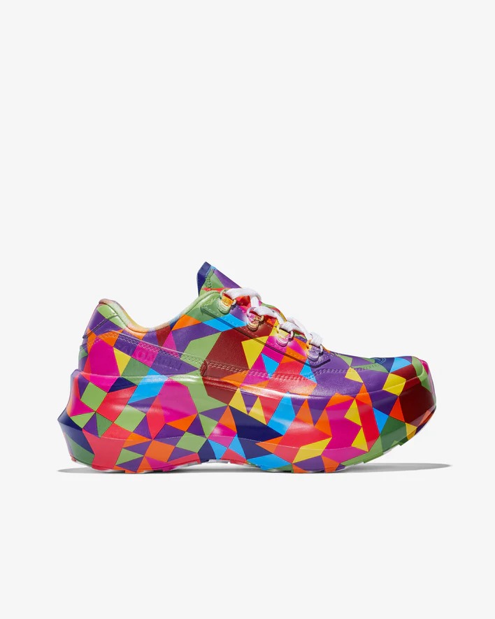 Uma Explosão de Cores: COMME des GARÇONS x Salomon SR811 Embellished Platform