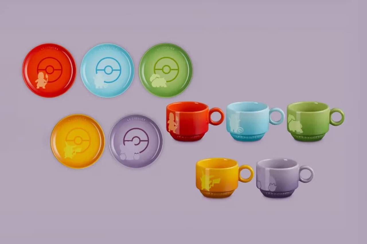 Le Creuset e Pokémon Lançam Coleção Incrível de Utensílios de Cozinha