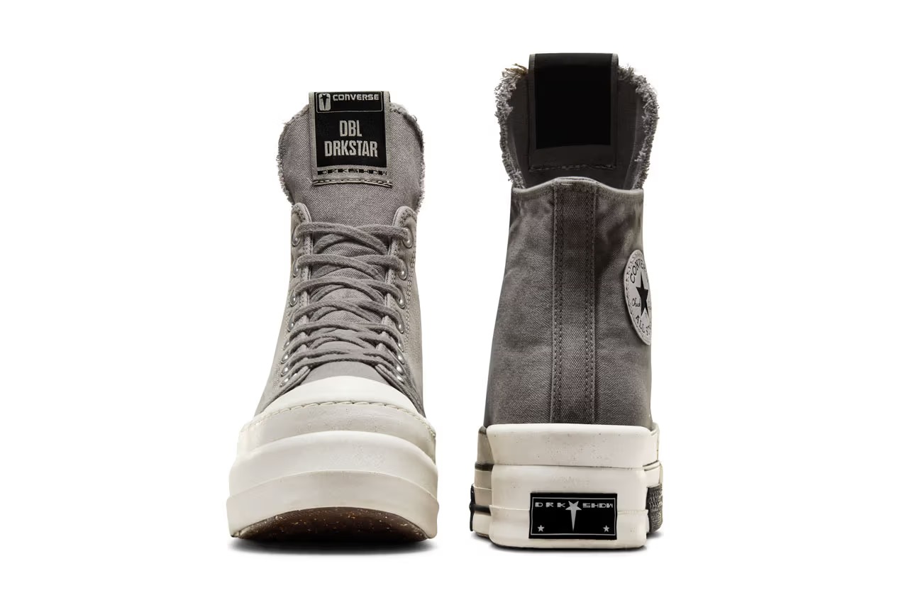 平*員様 シ*ズ様 CONVERSE rick owens シルバー　takat Rick Owens DRKSHDW x Converse: novas cores chegam às lojas