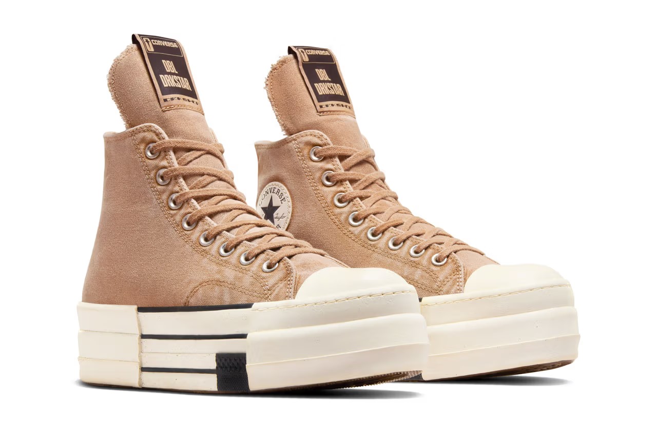 Rick Owens DRKSHDW x Converse: novas cores chegam às lojas