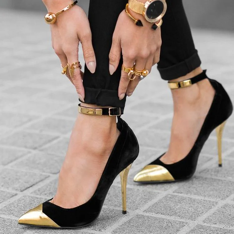 Tendência de Moda: Sapatos com Ponta de Metal