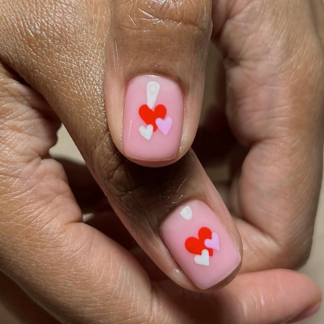 Unhas Decoradas para o Dia dos Namorados