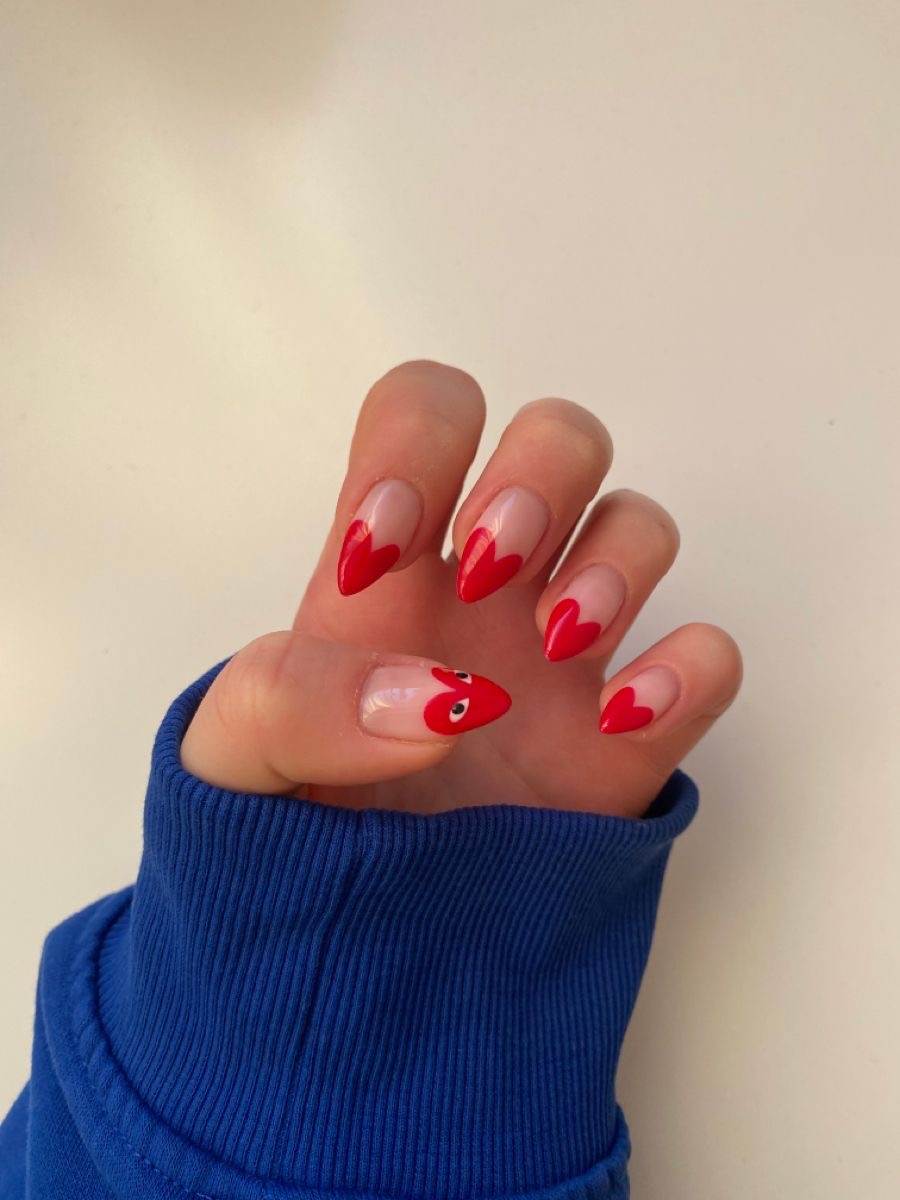 Unhas Decoradas para o Dia dos Namorados