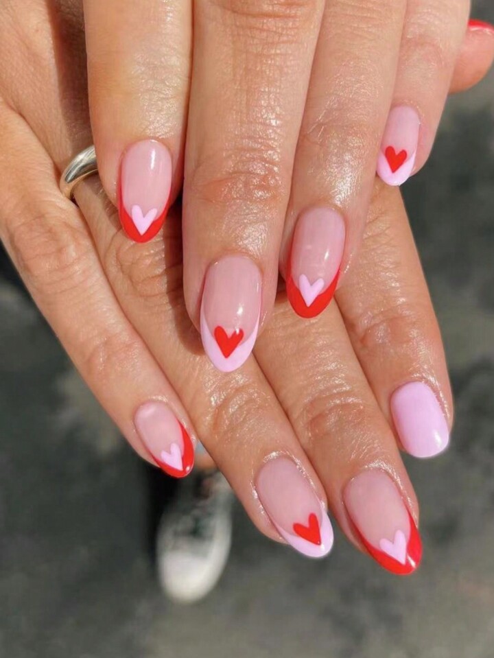 Unhas Decoradas para o Dia dos Namorados