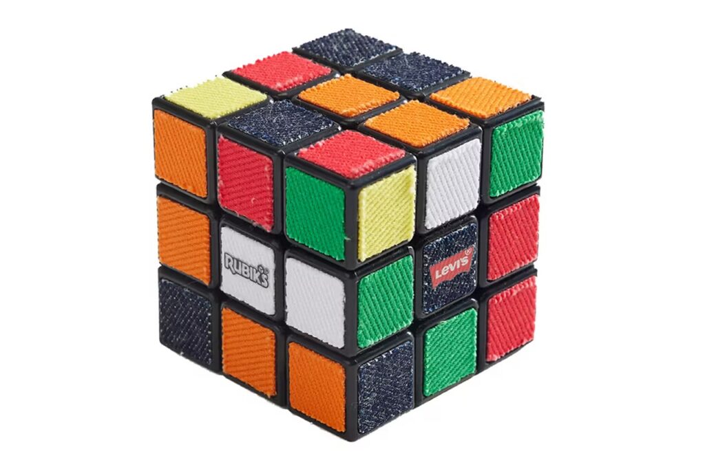 Levi's x Cubo Mágico Rubik's: Edição Limitada Feita com Deadstock Denim