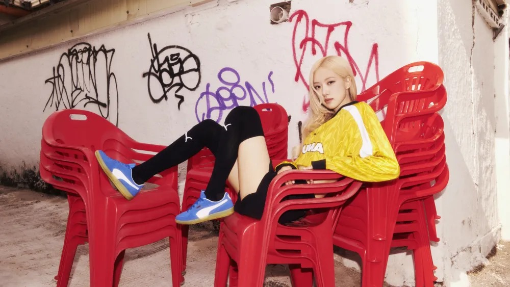 Rosé do Blackpink Brilha em Nova Campanha da Puma