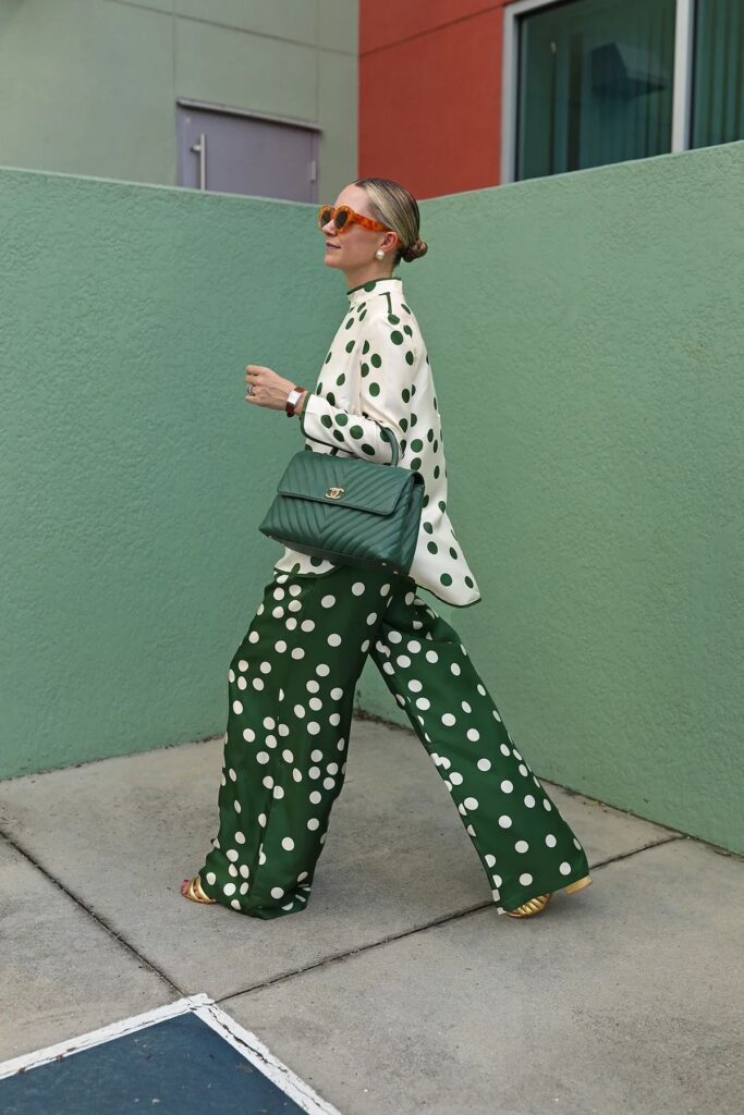 Looks e inspiração de polka dot