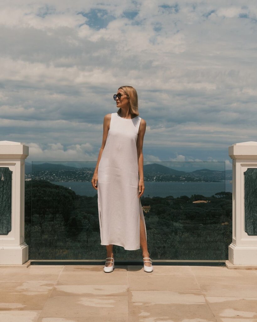 looks e inspiração de Vestido reto minimalista.