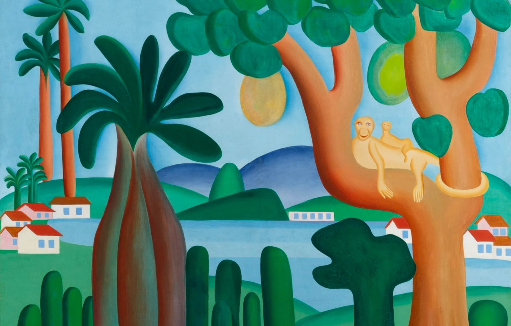 Tarsila do Amaral em Paris: A Exposição que Celebra a Arte e a Influência da Pintora Brasileira. Tarsila do Amaral, Auto-retrato (Manteau rouge) | Fonte: © Tarsila do Amaral Licenciamento e
Empreendimentos S.A.