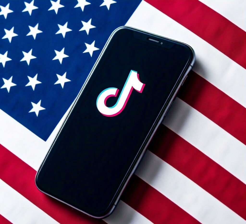TikTok nos Estados Unidos.