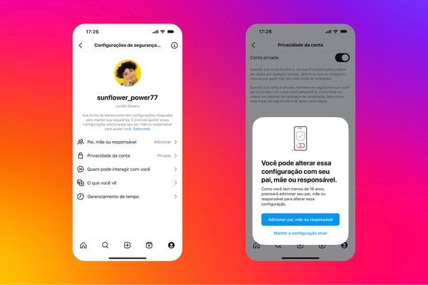 Atualização do Instagram: Rede Social Restringe Contas de Adolescentes e Permite Maior Controle dos Pais