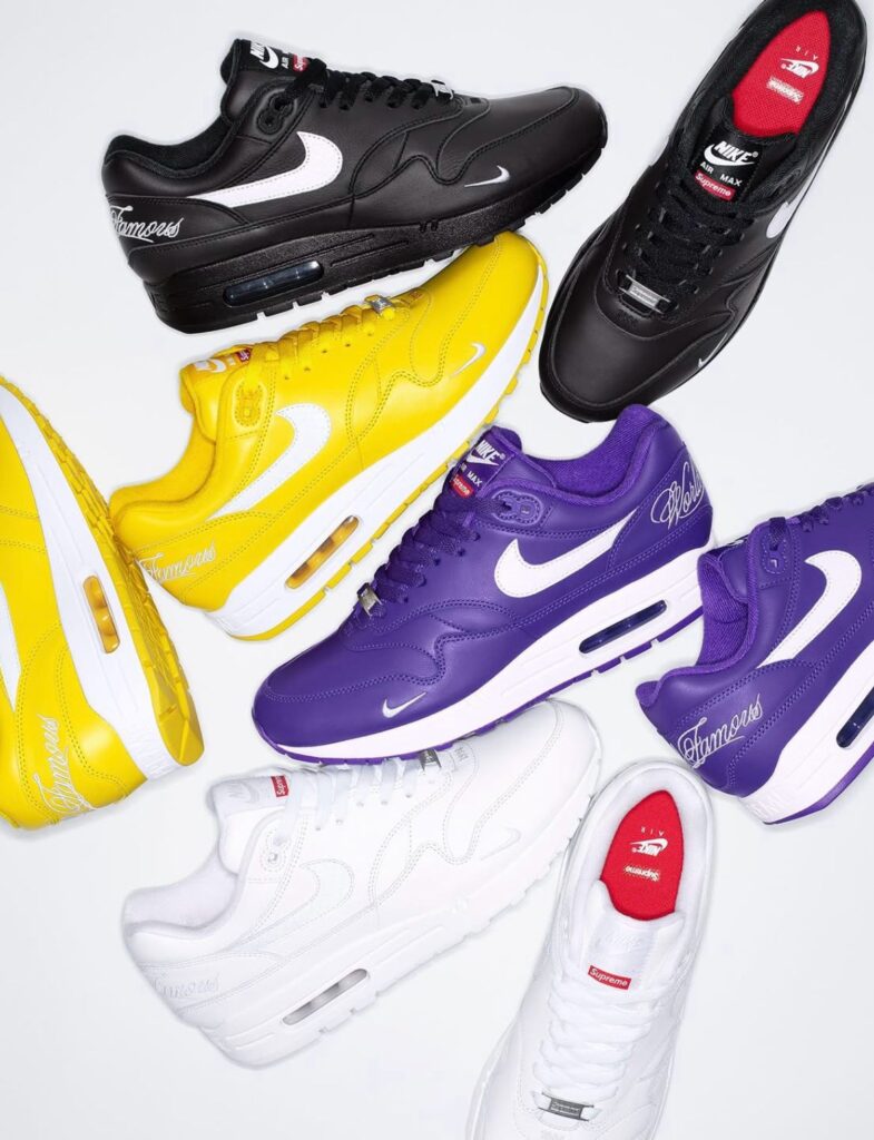 Nike e Supreme Air Max 1