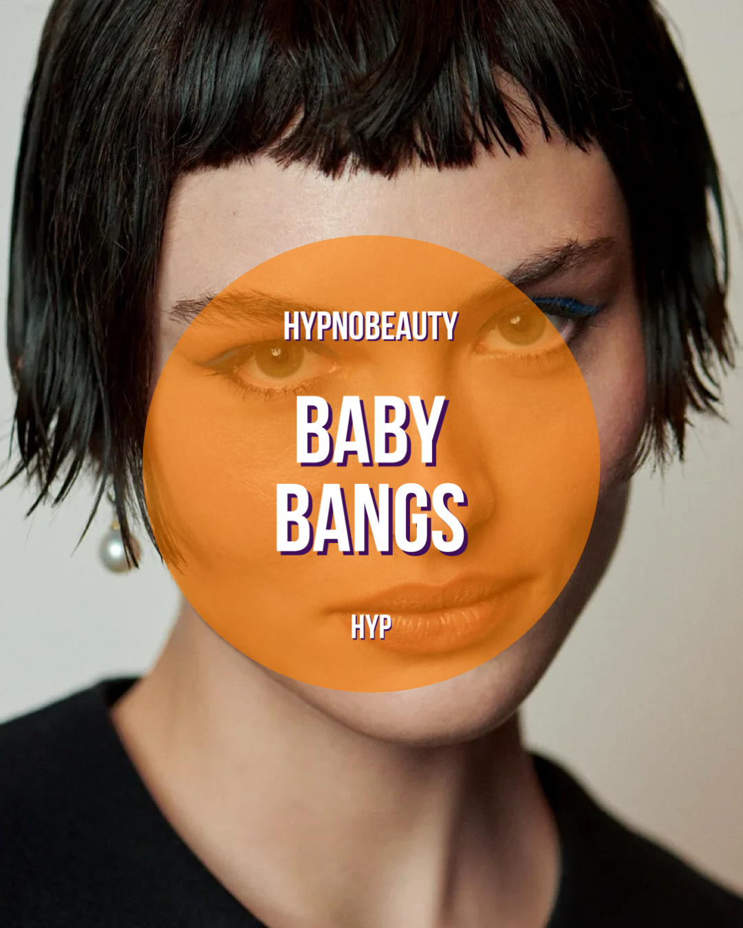 Baby bangs é tendência 2025